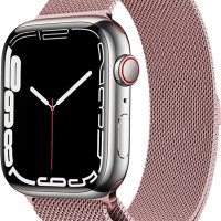 Метална верижка каишка Apple Watch 2/3/4/5/6/7/SE 38/40/41/42/44/45, снимка 9 - Аксесоари за Apple - 37765559