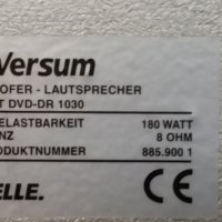 Субуфер Universum DVD-DR 1030, снимка 5 - Тонколони - 28954100