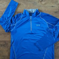 Under Armour ColdGear Long Sleeve 1/4 Zip - страхотна мъжка блуза , снимка 6 - Спортни дрехи, екипи - 40762212