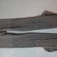Wolford S/M сив фигурален чорапогащник, снимка 11 - Бельо - 39501654