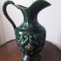 Немска керамична ваза кана ръчна изработка , снимка 4 - Колекции - 32865994