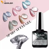  Venalisa Spar Cat Eye Magic / магнитен гел лак за нокти , снимка 3 - Продукти за маникюр - 29457345