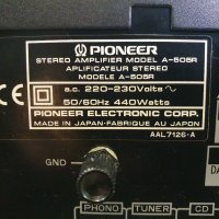 Усилвател Pioneer A-505R В отлично техническо и визуално състояние. , снимка 10 - Ресийвъри, усилватели, смесителни пултове - 43925451