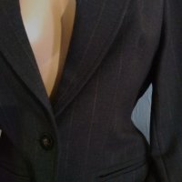 Кафяво елегантно сако NEXT+бежова риза, снимка 3 - Сака - 38321694