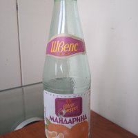 Стара бутилка от Швепс - Мандарина, снимка 1 - Колекции - 40044566