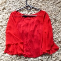 BeBe - ефектна блуза , снимка 5 - Блузи с дълъг ръкав и пуловери - 30218234