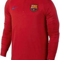 Nike Dry FC Barcelona - страхотна мъжка блуза С, снимка 1 - Спортни дрехи, екипи - 43854574