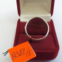 Сребърен пръстен със седеф-6.57гр/925, снимка 4 - Пръстени - 33004460