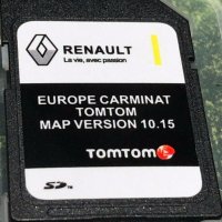 Renault Carminat Tomtom 10.85 SD Card 2023гд Навигационна Оригинална Рено сд карта, снимка 5 - Аксесоари и консумативи - 27599529