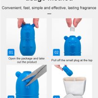 🚽 Балон - препарат за почистване на тоалетни чинии, снимка 5 - Препарати за почистване - 43019769
