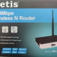 Netis WF2411 Wireless N Router,рутер,компютър,интернет, снимка 1 - Рутери - 43154996
