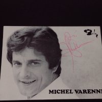 Рядка картичка DISCOGRAPHIE MICHEL VARENNE с автограф уникат за КОЛЕКЦИОНЕРИ 32324, снимка 4 - Колекции - 43071380