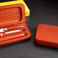 Комплект писалка,химикалка и инструмент за отваряне на пликове, снимка 1 - Ученически пособия, канцеларски материали - 43755653