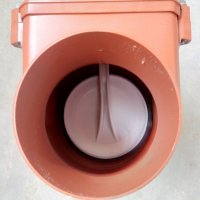 Възвратен вентил ( възвратна клапа ) за мръсна канализация Ф 110 мм, снимка 3 - ВИК - 37244141