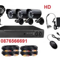 Видеонаблюдение DVR Комплекти  с 2, 3, 4 HD Камери - HDMI Video Охрана, снимка 1 - Комплекти за видеонаблюдение - 27923641