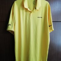 Nike Dri-Fit Golftec XL оригинална мъжка жълта тениска фланелка , снимка 1 - Тениски - 43314711