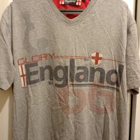 Уникална фенска футболна тениска на Англия, снимка 1 - Футбол - 43023258