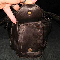 Ергономична дамска чанта в кафяво / кафява чанта , снимка 3 - Чанти - 28276910