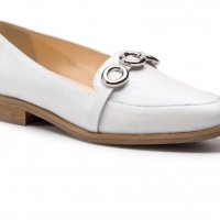 QUAZI Дамски бели обувки естествена кожа , снимка 10 - Дамски ежедневни обувки - 37018472