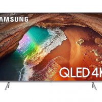 Samsung QE55Q64RAL 139.7 cm (55") 4K QLED  Ultra HD Smart TV Wi-Fi Silver, снимка 1 - Телевизори - 39345105