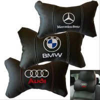Комплект от два броя ергономични възглавници за седалка с ластик за автомобил, снимка 1 - Аксесоари и консумативи - 43592505