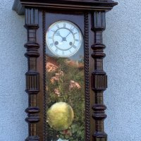 Стенен часовник Friedrich Mauthe от нач. на ХХ в., снимка 4 - Антикварни и старинни предмети - 33376816