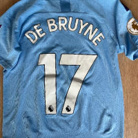 PUMA Man City- XS  Kevin De Bruyne #17 Детска 12/14 , снимка 8 - Спортни дрехи, екипи - 44871954