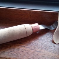 Изнемало (инструмент за правене на дървени лъжици) в Други инструменти в с.  Рибарица - ID21885970 — Bazar.bg