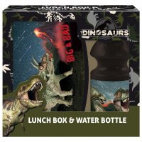 Комплект бутилка за вода и кутия за храна DINOZAUR, в кутия Код: 087228, снимка 1 - Други - 37330576