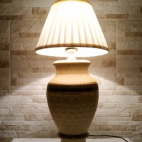Стара нощна лампа - керамика, снимка 7 - Антикварни и старинни предмети - 34894638