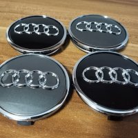 Капачки за джанти Ауди/Audi 61мм А3 А4 А5 А6 А7, снимка 1 - Аксесоари и консумативи - 32237649