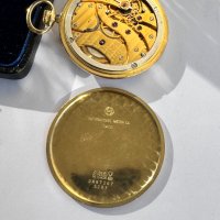 IWC 18k златен джобен часовник, снимка 7 - Джобни - 43592074