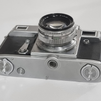 Киев-4 от 1963-та - стар съветски телеметричен фотоапарат , снимка 5 - Антикварни и старинни предмети - 44866969