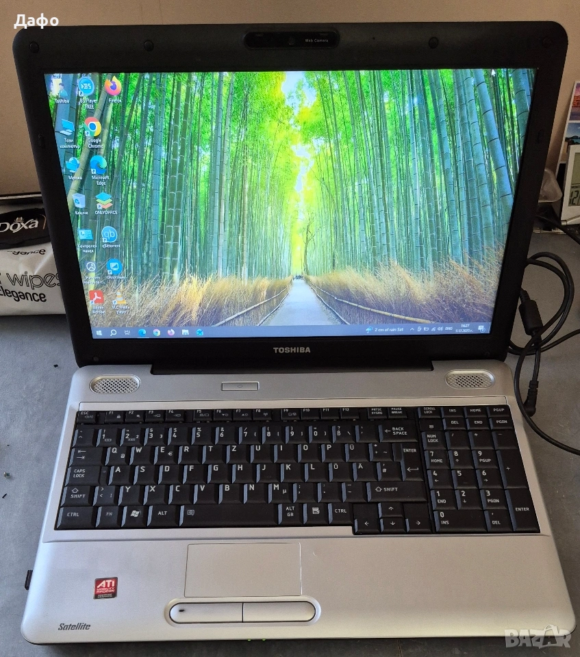 Лаптоп Toshiba L500 Core i5-430M и 128GB SSD, снимка 1