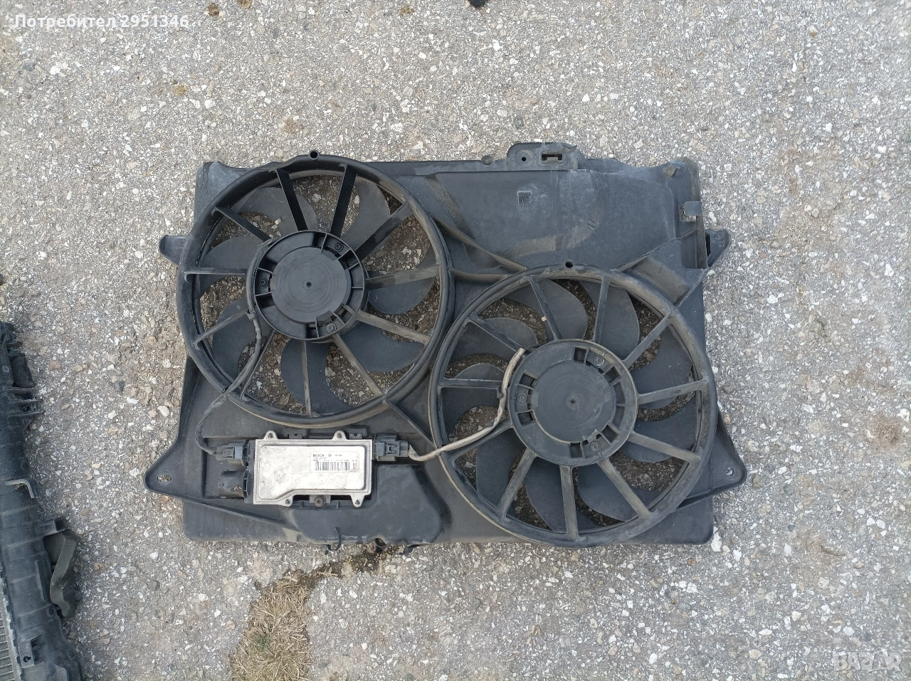 Перки дифузьор охлаждане Chevrolet Captiva Шевролет каптива 2.2, снимка 1