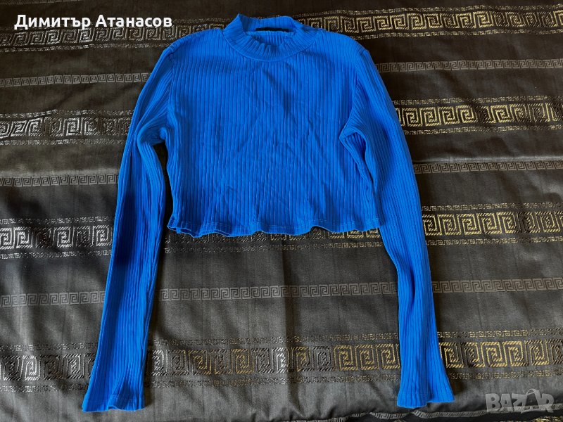 Дамски пуловер къс, снимка 1