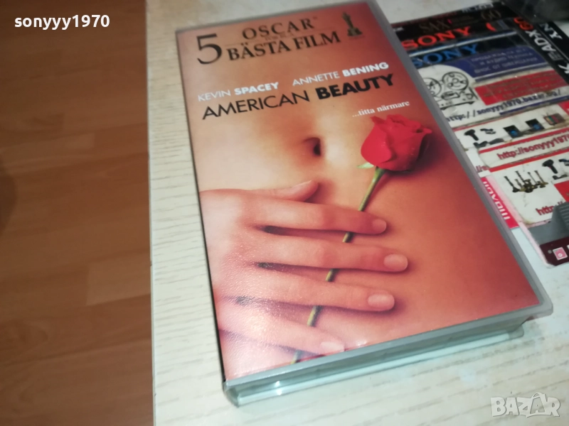 AMERICAN BEAUTY-ORIGINAL VHS VIDEO TAPE 2408251307, снимка 1