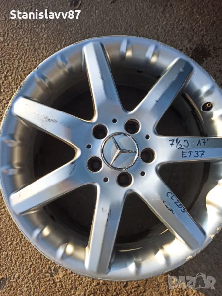 5х112 Оригинална джанта 17 Мерцедес спорт пакет Mercedes sport , снимка 1