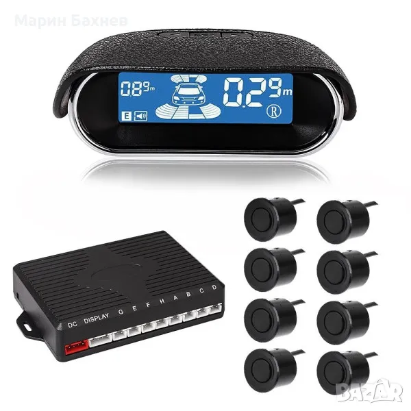 Парктроник с 4 датчика за изключително прецизно паркиране, снимка 1