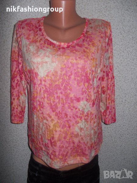 Интересна блуза в розово, L , XL размер, снимка 1