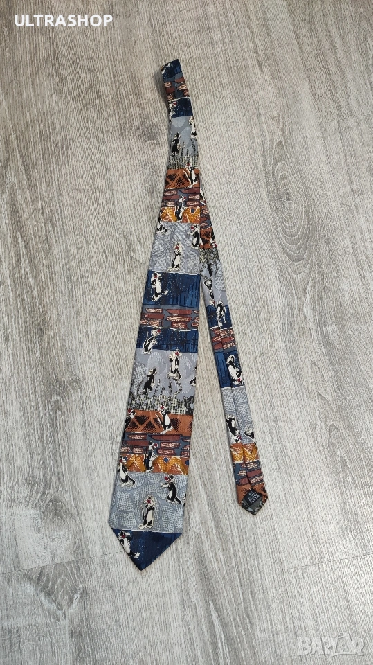 Vintage 1995 tie Looney Tunes вратовръзка , снимка 1