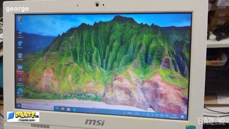 Компютър All-in-One втора употреба MSI MS-A61511 AiO, Intel Celeron 1037U 1.80 GHz (2 MB), 8 GB, DDR, снимка 1