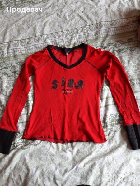 Червена блузка спортна, снимка 1