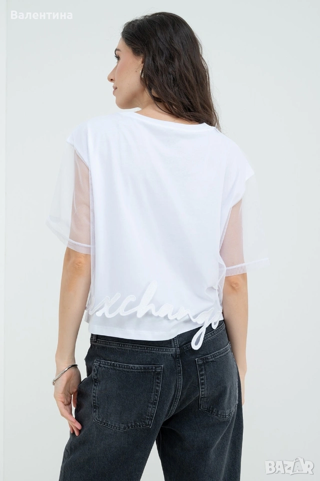 ARMANI EXCHANGE дамска тениска, L, снимка 1