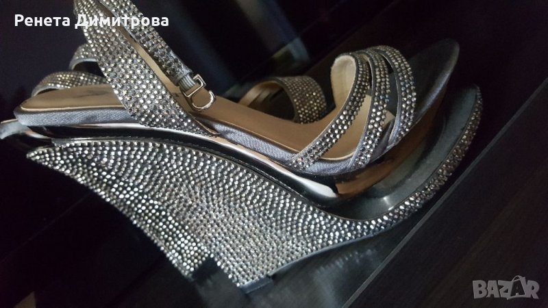 Дамски официални сандали 36-37 номер, снимка 1
