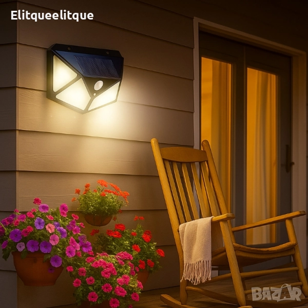 външна соларна лампа , снимка 1