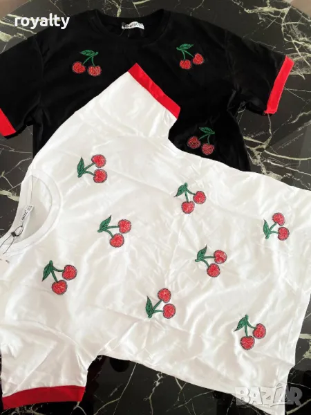 Памучни дамски тениски , снимка 1