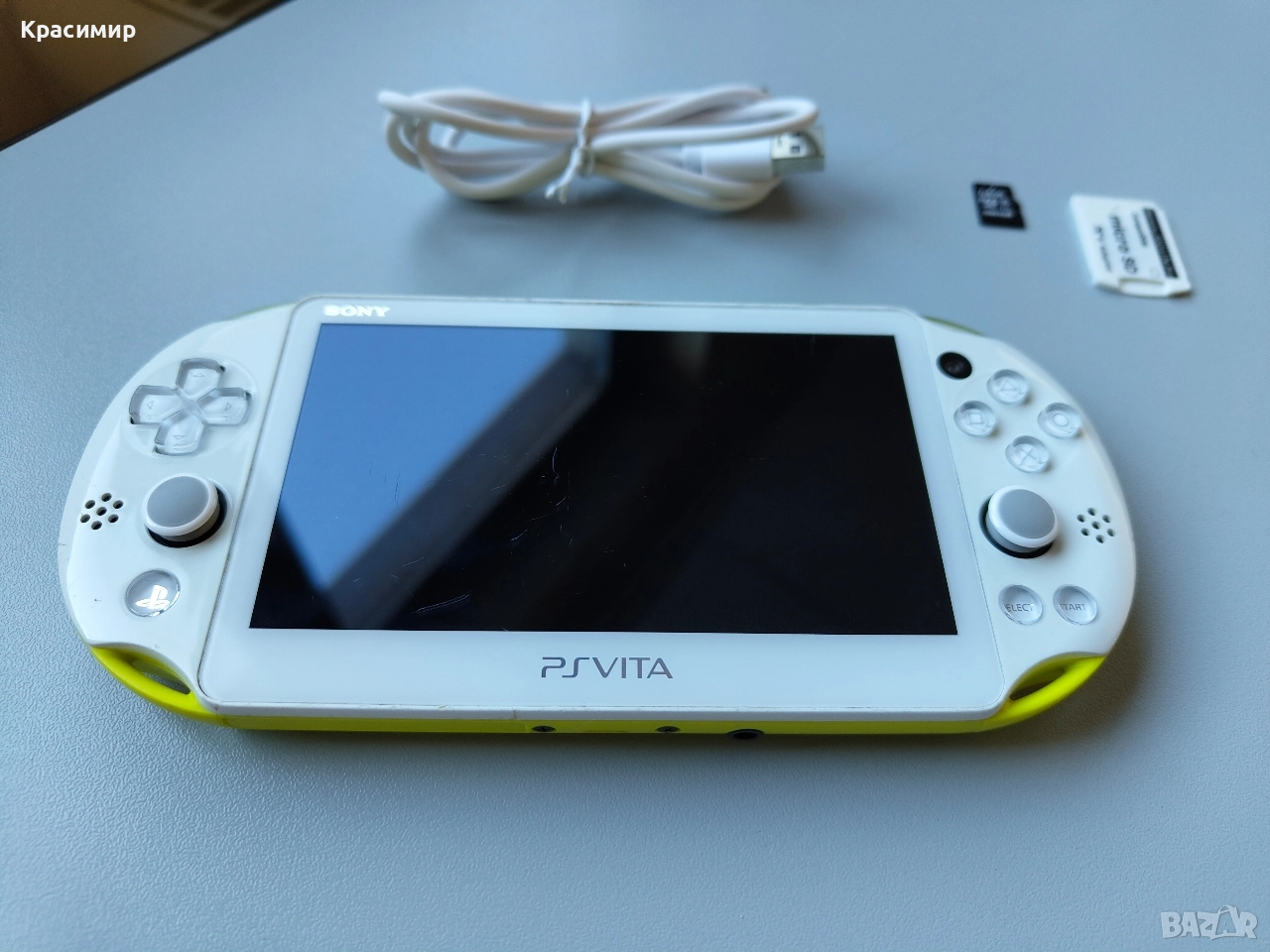 PS Vita Slim Lime Green , снимка 1