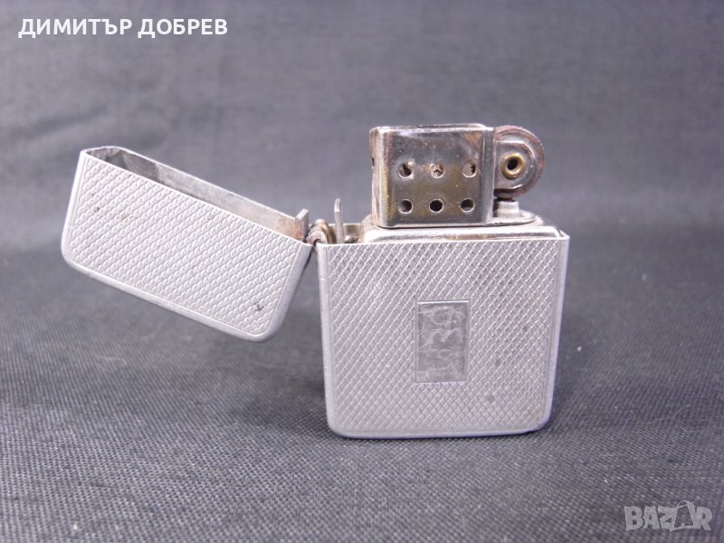 СТАРА РЕТРО БЕНЗИНОВА ЗАПАЛКА STORM KING USA, снимка 1