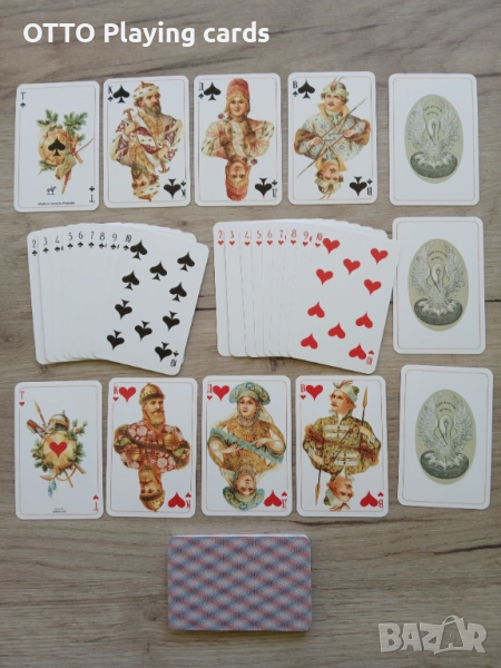 Стари карти за игра, снимка 1